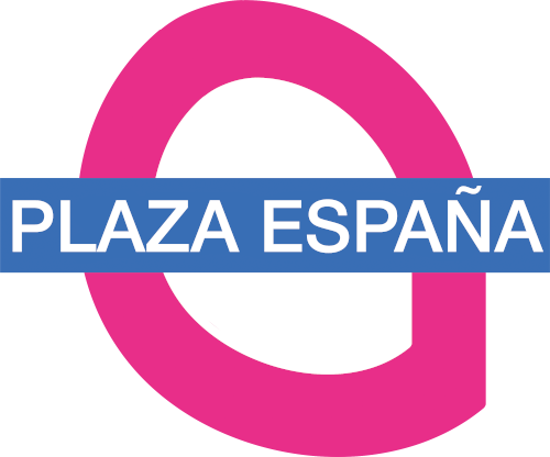 Logo estación Plaza España